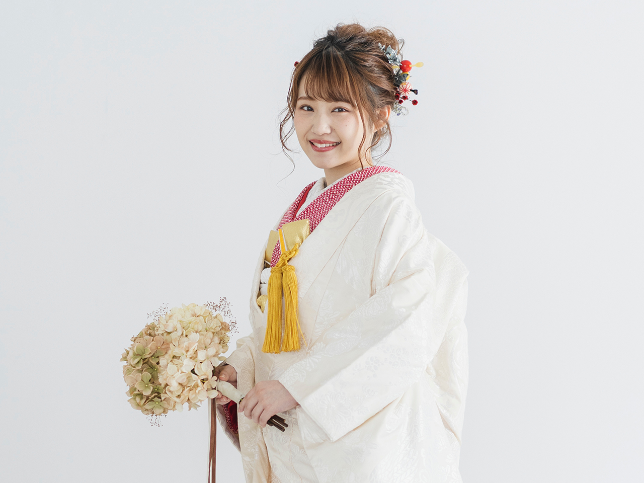 和装結婚式の写真